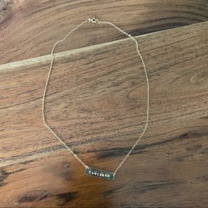 OXB Cyclebar Bar Necklace